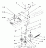 Toro 72043 (264-H) - 264-H Yard Tractor, 1996 (6900001-6999999) Ersatzteile HYDRO DRIVE COMPONENTS