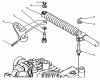 Toro 72043 (264-H) - 264-H Yard Tractor, 1996 (6900001-6999999) Ersatzteile LEVER DAMPER