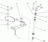Toro 72043 (264-H) - 264-H Yard Tractor, 1996 (6900001-6999999) Ersatzteile LOWER STEERING