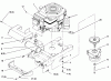 Toro 72043 (264-H) - 264-H Yard Tractor, 1996 (6900001-6999999) Ersatzteile SINGLE CYLINDER ENGINE, MUFFLER, AND P.T.O.
