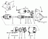Toro 72043 (264-H) - 264-H Yard Tractor, 1996 (6900001-6999999) Ersatzteile STARTING SYSTEM #2