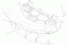 Toro 79161 - 44" Vac-Bagger, TimeCutter Z Riding Mowers, 2001 (210000001-210999999) Ersatzteile BAFFLE ASSEMBLY