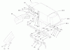 Toro 79161 - 44" Vac-Bagger, TimeCutter Z Riding Mowers, 2001 (210000001-210999999) Ersatzteile BAG TOP ASSEMBLY