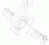 Toro 79161 - 44" Vac-Bagger, TimeCutter Z Riding Mowers, 2001 (210000001-210999999) Ersatzteile BLOWER HOUSING ASSEMBLY
