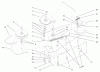 Toro 79161 - 44" Vac-Bagger, TimeCutter ZX Riding Mowers, 2004 (240000001-240999999) Ersatzteile DRIVE COMPONENT ASSEMBLY