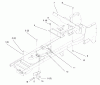 Toro 72045 (265-6) - 265-6 Yard Tractor, 1997 (7900001-7999999) Ersatzteile FRAME