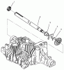 Toro 72064 (265-H) - 265-H Lawn and Garden Tractor, 1997 (7900001-7999999) Ersatzteile AXLE SHAFT