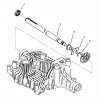 Toro 72046 (265-H) - 265-H Lawn and Garden Tractor, 1998 (8900001-8900399) Ersatzteile AXLE SHAFT