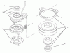 Toro 72046 (265-H) - 265-H Lawn and Garden Tractor, 1998 (8900001-8900399) Ersatzteile CLUTCH