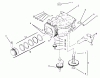 Toro 72046 (265-H) - 265-H Lawn and Garden Tractor, 1998 (8900001-8900399) Ersatzteile CRANKCASE