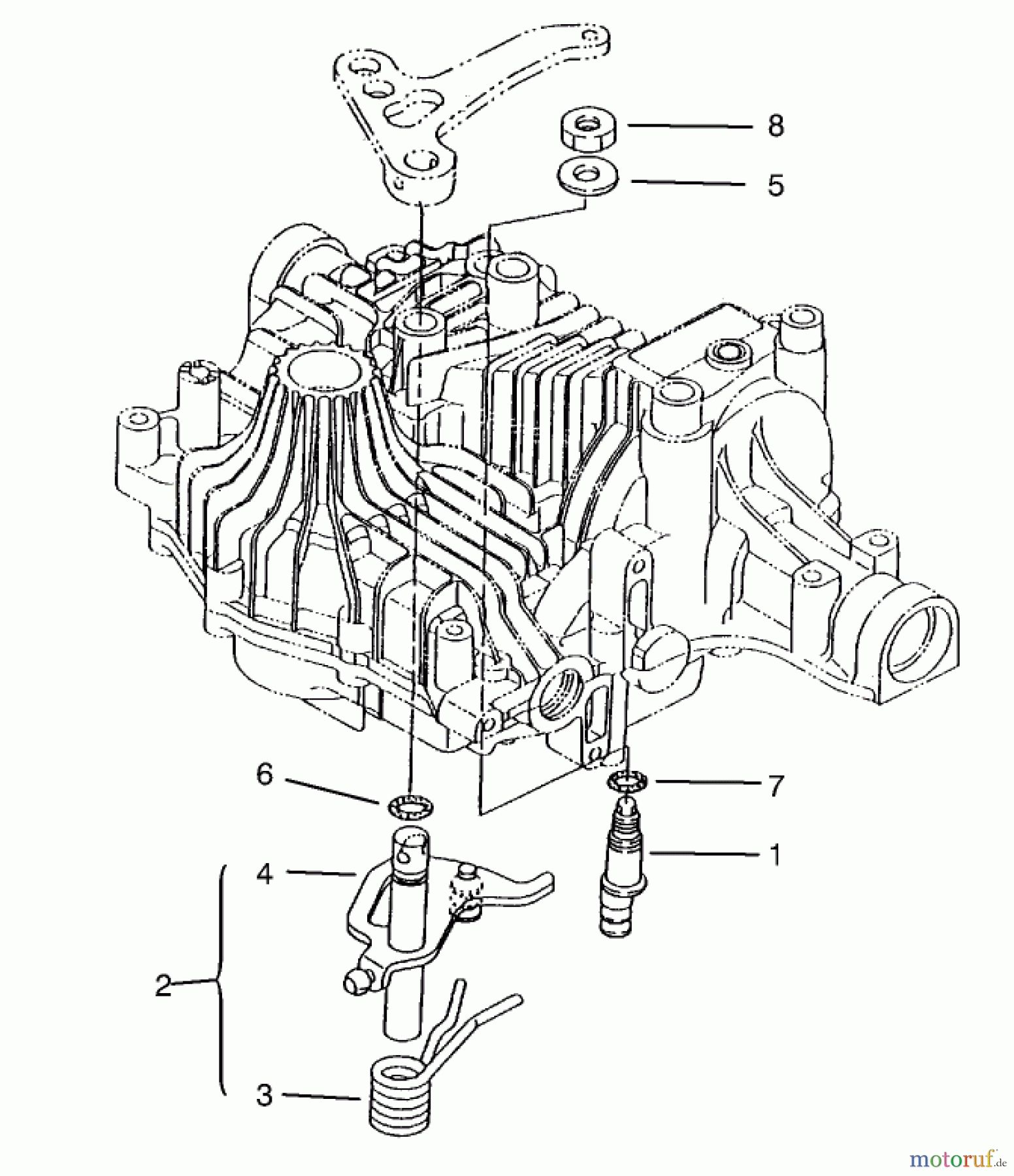 Toro Neu Mowers, Lawn & Garden Tractor Seite 1 72046 (265-H) - Toro 265-H Lawn and Garden Tractor, 1998 (8900001-8900399) N-CENTERING