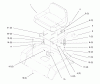Toro 72046 (265-H) - 265-H Lawn and Garden Tractor, 1998 (8900001-8900399) Ersatzteile SEAT