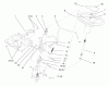 Toro 72046 (265-H) - 265-H Lawn and Garden Tractor, 1998 (8900001-8900399) Ersatzteile STEERING WHEEL AND TILT