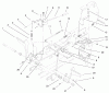 Toro 72047 (265-6) - 265-6 Lawn and Garden Tractor, 1999 (9900001-9999999) Ersatzteile CLUTCH & BRAKE ASSEMBLY