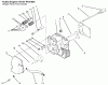 Toro 72047 (265-6) - 265-6 Lawn and Garden Tractor, 1999 (9900001-9999999) Ersatzteile CYLINDER HEAD/VALVE/BREATHER