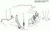 Toro 72047 (265-6) - 265-6 Lawn and Garden Tractor, 1999 (9900001-9999999) Ersatzteile ENGINE CONTROLS