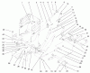 Toro 72047 (265-6) - 265-6 Lawn and Garden Tractor, 1999 (9900001-9999999) Ersatzteile LIFT LEVER & HOC ASSEMBLY
