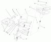 Toro 72047 (265-6) - 265-6 Lawn and Garden Tractor, 1999 (9900001-9999999) Ersatzteile STEERING WHEEL & TILT ASSEMBLY