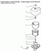 Toro 72048 (265-H) - 265-H Lawn and Garden Tractor, 1999 (9900001-9999999) Ersatzteile AIR INTAKE / FILTRATION