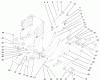 Toro 72048 (265-H) - 265-H Lawn and Garden Tractor, 1999 (9900001-9999999) Ersatzteile LIFT LEVER & H.O.C. ASSEMBLY