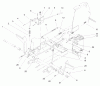 Toro 72049 (265-6) - 265-6 Lawn and Garden Tractor, 2000 (200000001-200999999) Ersatzteile CLUTCH/BRAKE ASSEMBLY