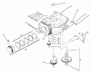 Toro 72049 (265-6) - 265-6 Lawn and Garden Tractor, 2000 (200000001-200999999) Ersatzteile CRANKCASE