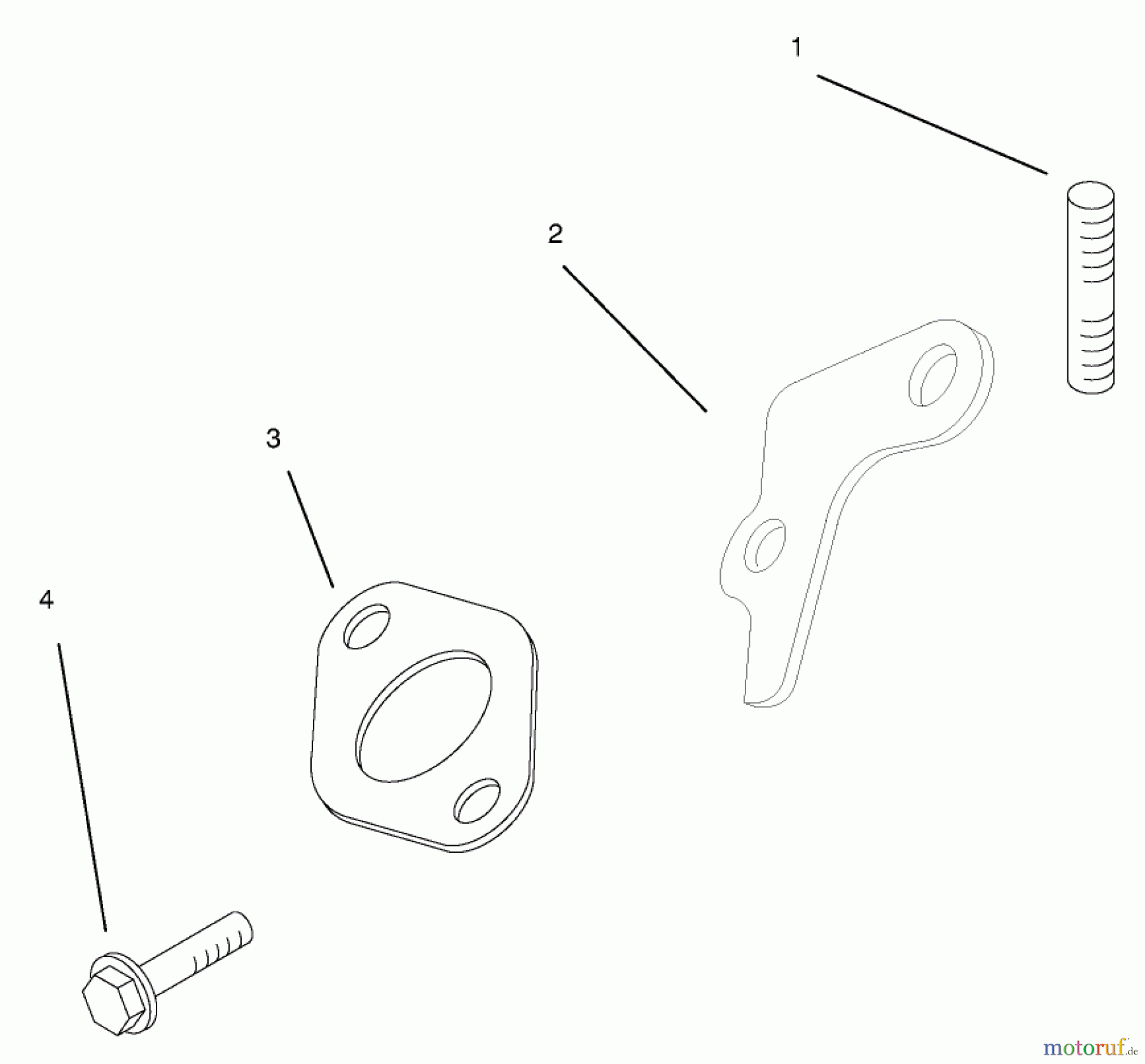 Toro Neu Mowers, Lawn & Garden Tractor Seite 1 72049 (265-6) - Toro 265-6 Lawn and Garden Tractor, 2000 (200000001-200999999) EXHAUST