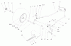 Toro 72049 (265-6) - 265-6 Lawn and Garden Tractor, 2000 (200000001-200999999) Ersatzteile FRONT AXLE ASSEMBLY