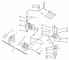 Toro 72049 (265-6) - 265-6 Lawn and Garden Tractor, 2000 (200000001-200999999) Ersatzteile FUEL SYSTEM
