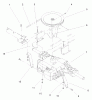 Toro 72049 (265-6) - 265-6 Lawn and Garden Tractor, 2000 (200000001-200999999) Ersatzteile GEAR TRANSAXLE ASSEMBLY