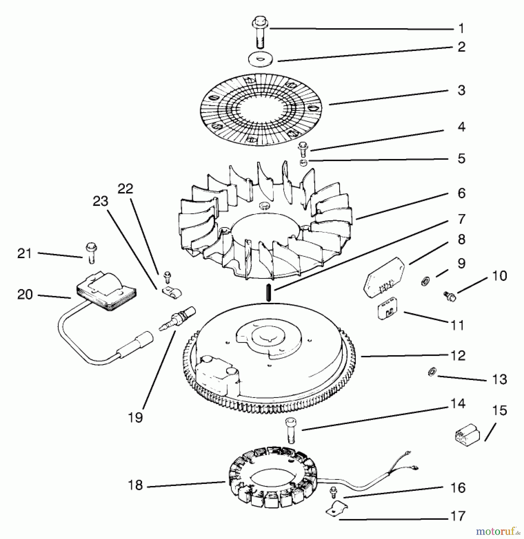 Toro Neu Mowers, Lawn & Garden Tractor Seite 1 72049 (265-6) - Toro 265-6 Lawn and Garden Tractor, 2000 (200000001-200999999) IGNITION/ELECTRICAL