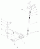 Toro 72049 (265-6) - 265-6 Lawn and Garden Tractor, 2000 (200000001-200999999) Ersatzteile LOWER STEERING ASSEMBLY