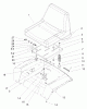 Toro 72049 (265-6) - 265-6 Lawn and Garden Tractor, 2000 (200000001-200999999) Ersatzteile SEAT ASSEMBLY