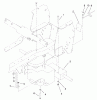Toro 72051 (265-H) - 265-H Lawn and Garden Tractor, 2001 (210000001-210999999) Ersatzteile HYDROSTATIC TRANSMISSION ASSEMBLY