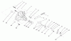 Toro 72051 (265-H) - 265-H Lawn and Garden Tractor, 2001 (210000001-210999999) Ersatzteile HYDROSTATIC TRANSMISSION NO. 104-2465 BRAKE ASSEMBLY