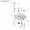 Toro 72051 (265-H) - 265-H Lawn and Garden Tractor, 2001 (210000001-210999999) Ersatzteile OIL PAN AND LUBRICATION ASSEMBLY