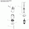 Toro 72051 (265-H) - 265-H Lawn and Garden Tractor, 2001 (210000001-210999999) Ersatzteile STARTING SYSTEM ASSEMBLY
