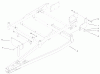 Toro 79165 - 56" Snow Blade, TimeCutter Z / ZX Riding Mowers, 2002 (220000001-220999999) Ersatzteile FRAME ASSEMBLY