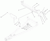 Toro 79165 - 56" Snow Blade, TimeCutter Z / ZX Riding Mowers, 2002 (220000001-220999999) Ersatzteile LIFT ASSEMBLY