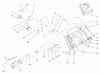 Toro 72072 (266-HE) - 266-HE Lawn and Garden Tractor, 2002 (220000001-220999999) Ersatzteile DASH ASSEMBLY