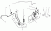 Toro 72072 (266-HE) - 266-HE Lawn and Garden Tractor, 2002 (220000001-220999999) Ersatzteile ENGINE CONTROLS ASSEMBLY KOHLER MODELS CV460S-26505 AND CV460S-26506