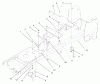 Toro 72072 (266-HE) - 266-HE Lawn and Garden Tractor, 2002 (220000001-220999999) Ersatzteile FRAME ASSEMBLY