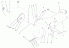 Toro 72072 (266-HE) - 266-HE Lawn and Garden Tractor, 2002 (220000001-220999999) Ersatzteile FRONT AXLE ASSEMBLY