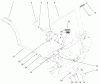 Toro 72072 (266-HE) - 266-HE Lawn and Garden Tractor, 2002 (220000001-220999999) Ersatzteile HYDRAULIC BRAKE ASSEMBLY