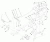 Toro 72072 (266-HE) - 266-HE Lawn and Garden Tractor, 2002 (220000001-220999999) Ersatzteile HYDRAULICS CONTROLS ASSEMBLY