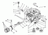 Toro 72060 (244-5) - 244-5 Yard Tractor, 1993 (3900001-3999999) Ersatzteile CYLINDER BLOCK ASSEMBLY