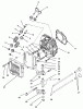 Toro 72060 (244-5) - 244-5 Yard Tractor, 1993 (3900001-3999999) Ersatzteile CYLINDER HEAD & VALVES ASSEMBLY
