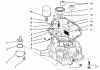 Toro 72060 (244-5) - 244-5 Yard Tractor, 1993 (3900001-3999999) Ersatzteile OIL BASE & PUMP ASSEMBLY