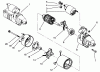 Toro 72060 (244-5) - 244-5 Yard Tractor, 1993 (3900001-3999999) Ersatzteile STARTER ASSEMBLY