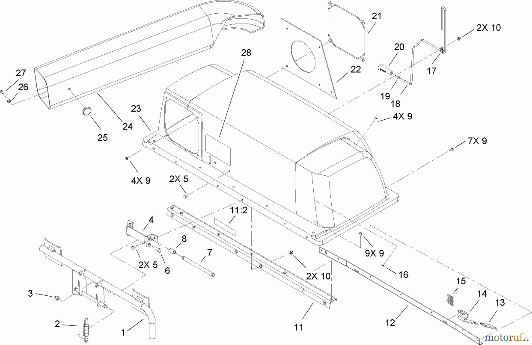  Toro Neu Accessories, Mower 79167 - Toro 48